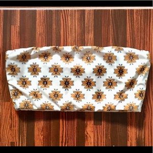 Montce bandeau bikini top